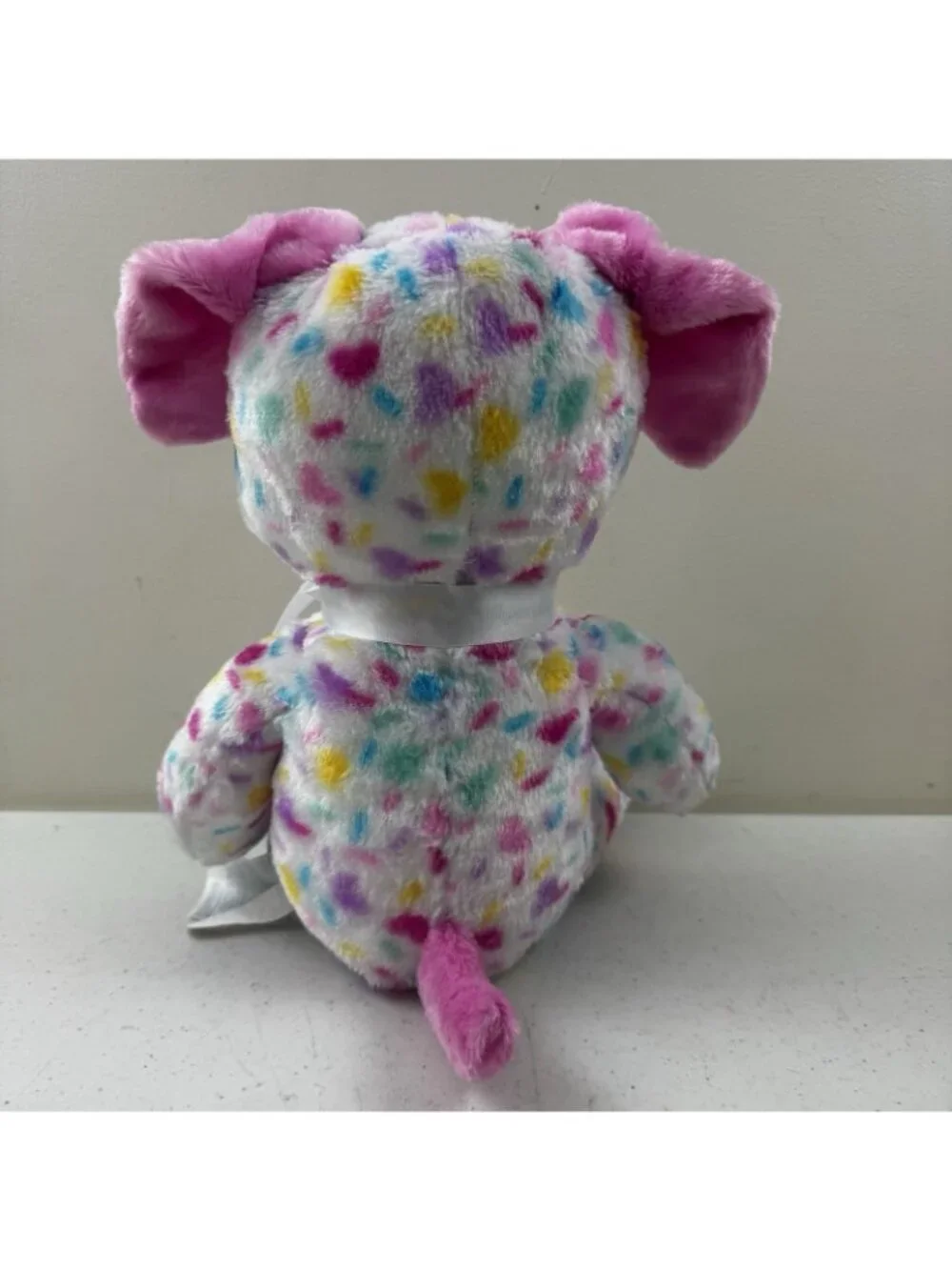 Puppy Stash Jar Pink & White Puppy Dog Plush Hide Valuables Secret Storage